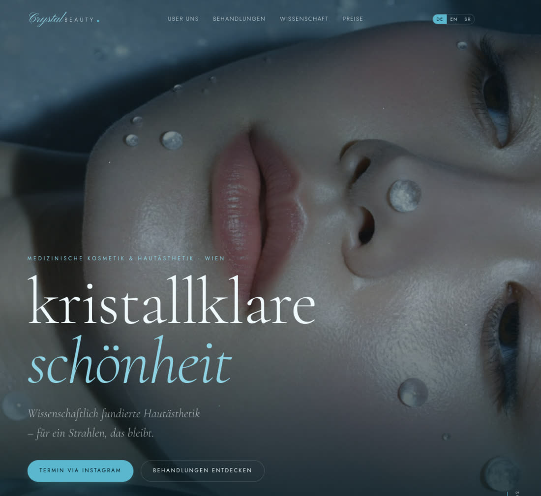 Crystal Beauty Wien — Startseite